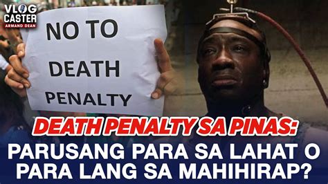 Bakit dapat ibalik ang death penalty
